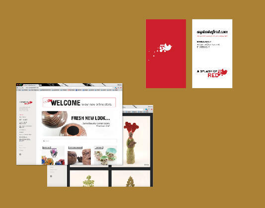 Branding & Website for A Splash of Red