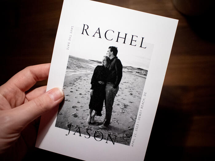 Wedding Minimalist Save the Date